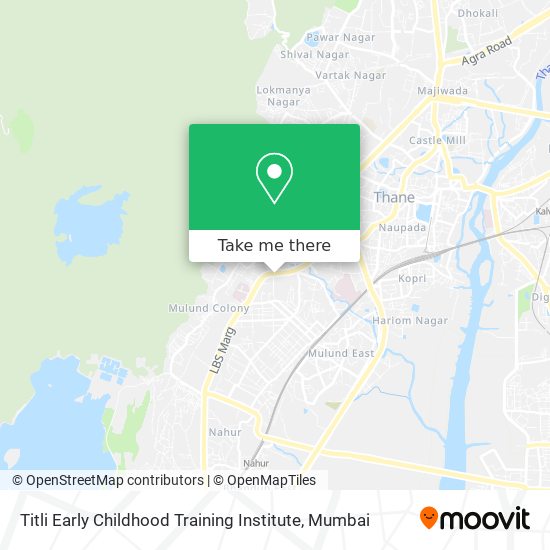 Titli Early Childhood Training Institute map