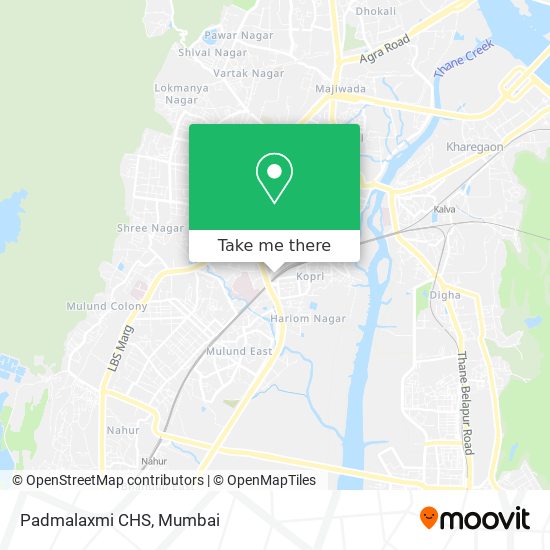 Padmalaxmi CHS map