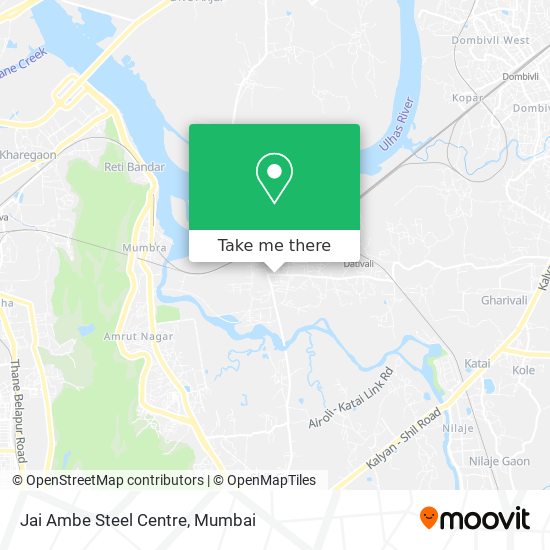 Jai Ambe Steel Centre map