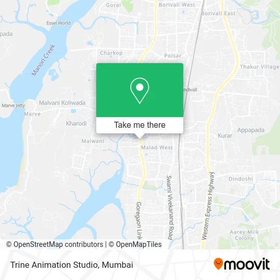 Trine Animation Studio map