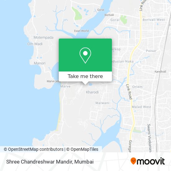 Shree Chandreshwar Mandir map