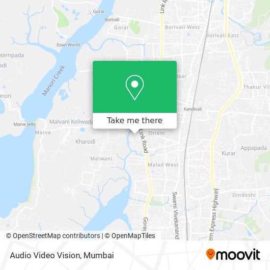 Audio Video Vision map