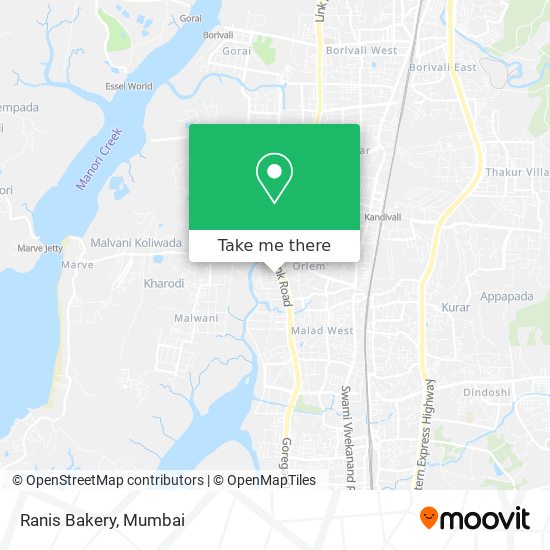 Ranis Bakery map