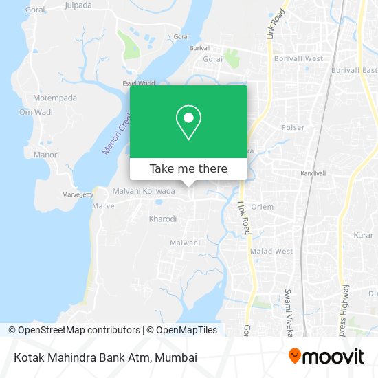 Kotak Mahindra Bank Atm map