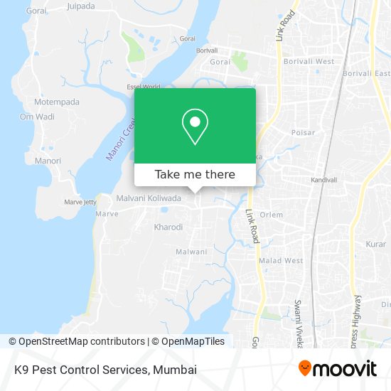 K9 Pest Control Services map