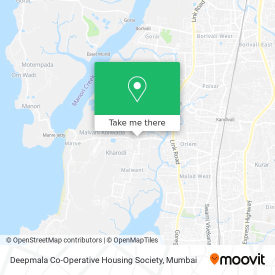 Deepmala Co-Operative Housing Society map