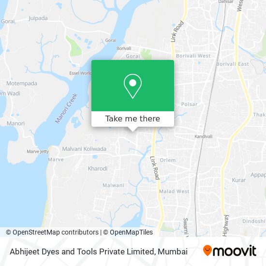 Abhijeet Dyes and Tools Private Limited map