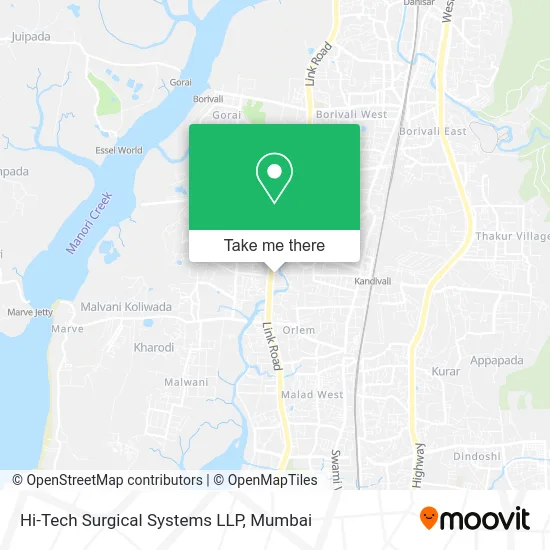 Hi-Tech Surgical Systems LLP map