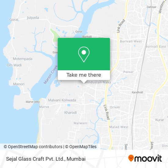 Sejal Glass Craft Pvt. Ltd. map