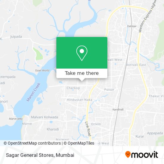 Sagar General Stores map