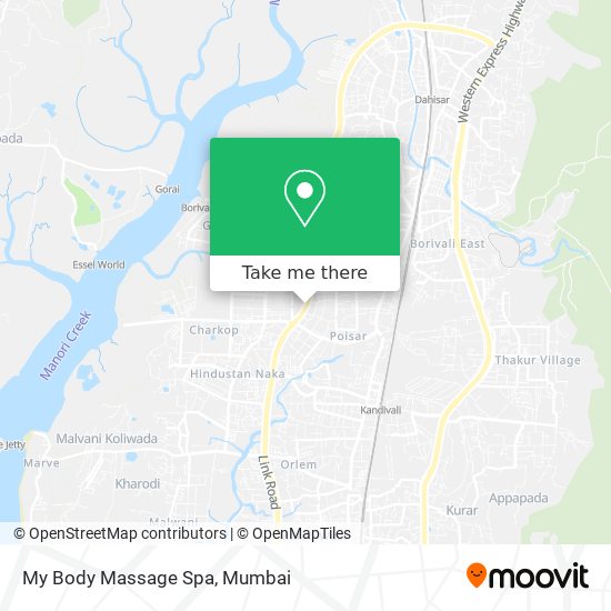 My Body Massage Spa map