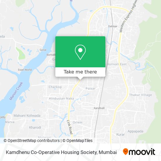 Kamdhenu Co-Operative Housing Society map