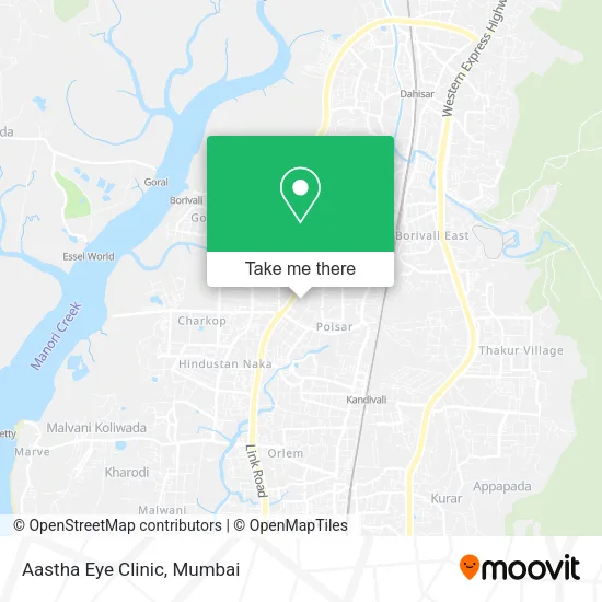 Aastha Eye Clinic map