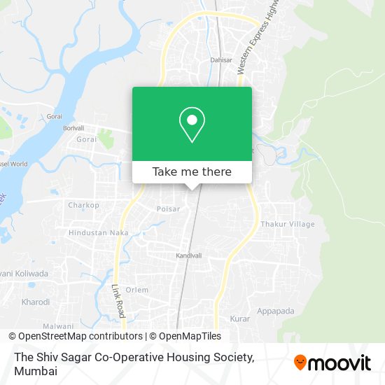The Shiv Sagar Co-Operative Housing Society map