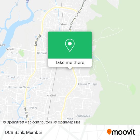 DCB Bank map