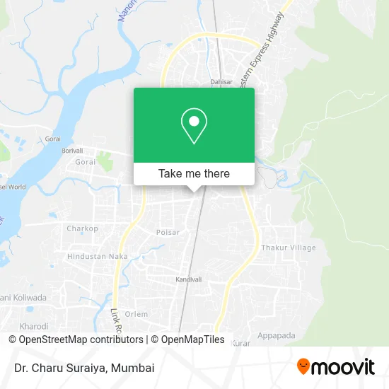 Dr Charu Suraiya map