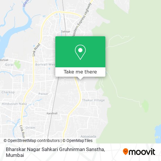 Bharskar Nagar Sahkari Gruhnirman Sanstha map
