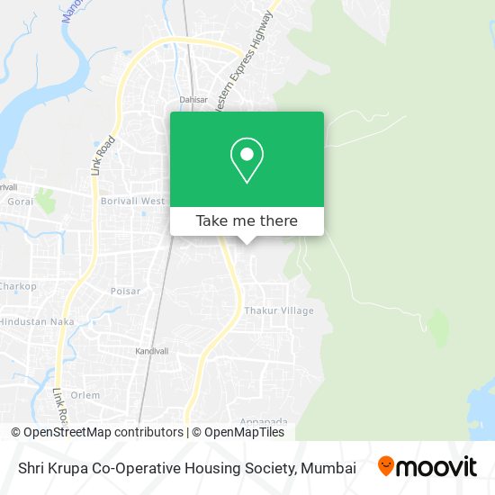 Shri Krupa Co-Operative Housing Society map