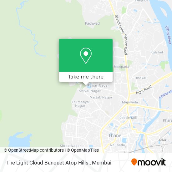The Light Cloud Banquet Atop Hills. map
