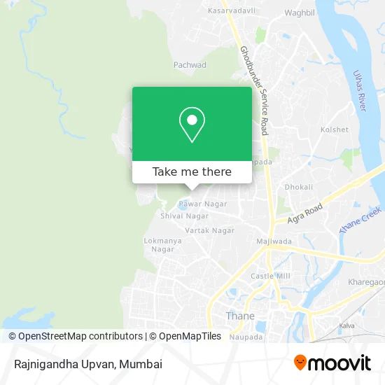 Rajnigandha Upvan map