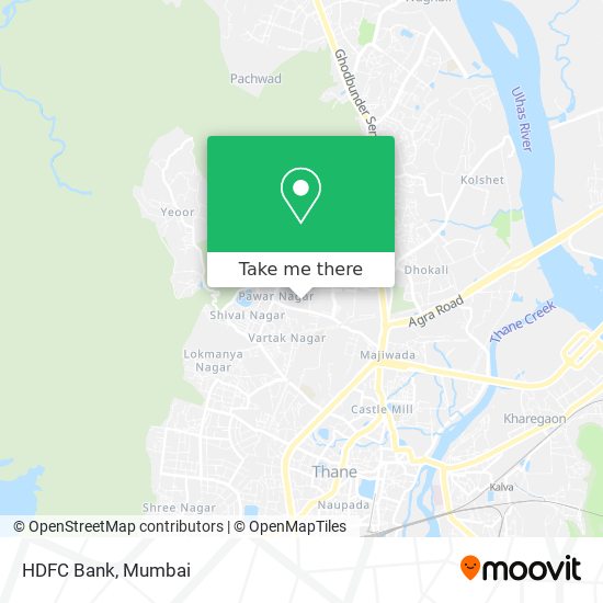 HDFC Bank map