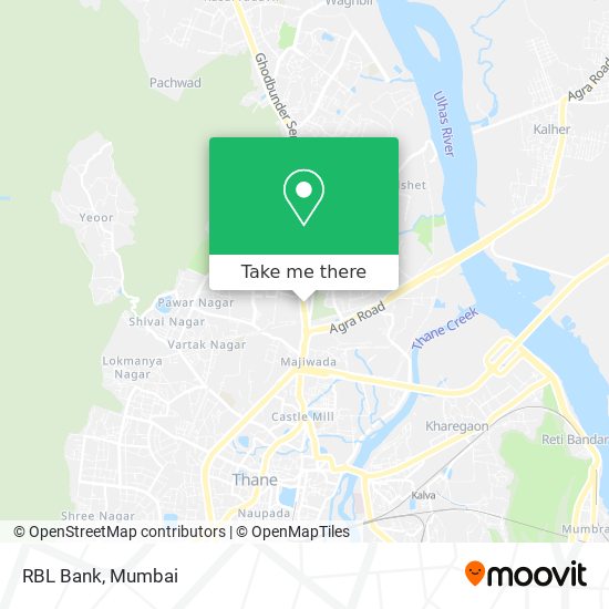 RBL Bank map