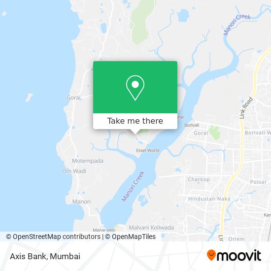 Axis Bank map