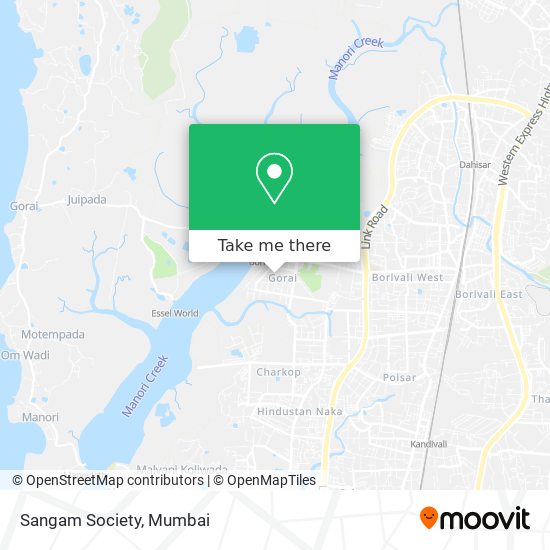 Sangam Society map