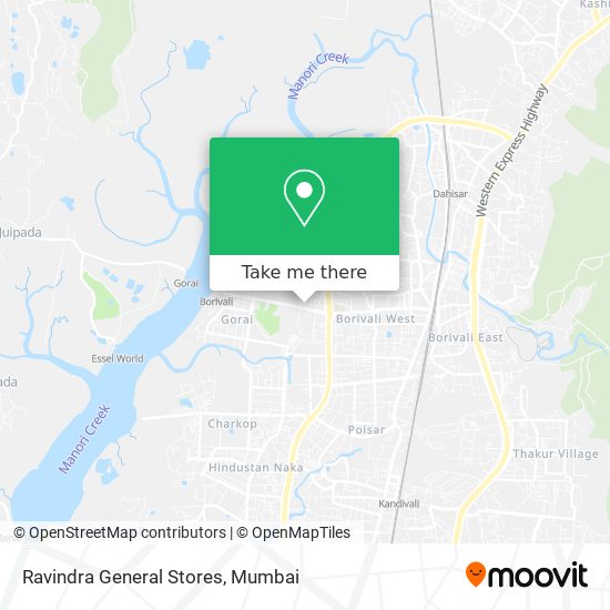 Ravindra General Stores map