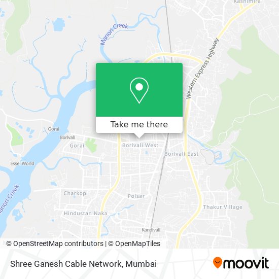 Shree Ganesh Cable Network map