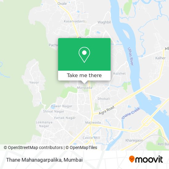 Thane Mahanagarpalika map