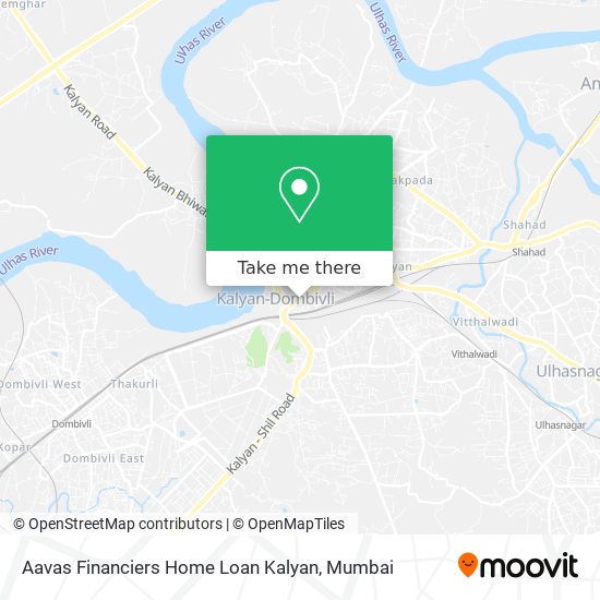 Aavas Financiers Home Loan Kalyan map