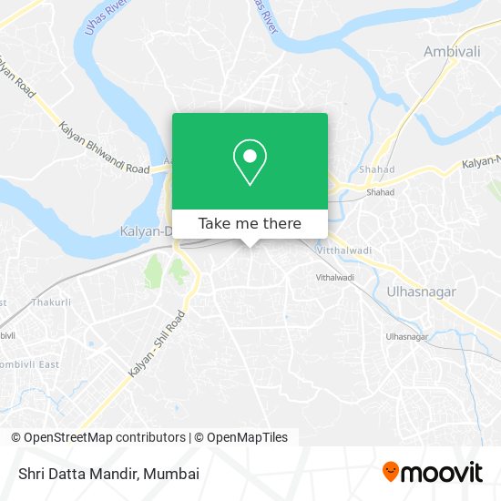Shri Datta Mandir map