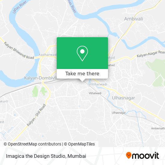 Imagica the Design Studio map