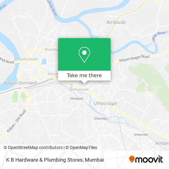 K B Hardware & Plumbing Stores map