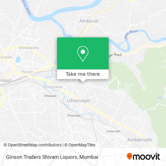 Girison Traders Shivam Liquors map