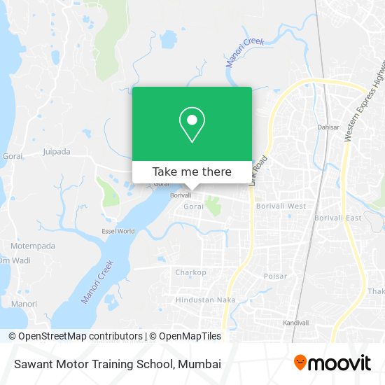 Sawant Motor Training School map