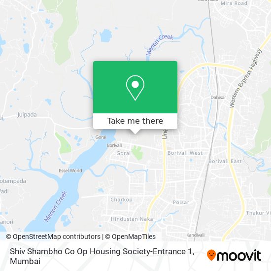 Shiv Shambho Co Op Housing Society-Entrance 1 map