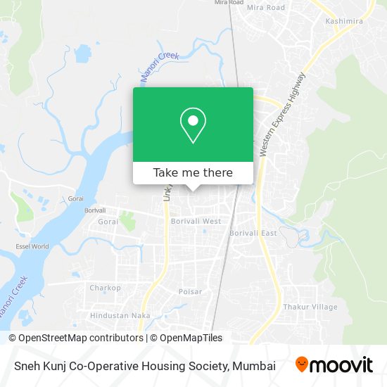 Sneh Kunj Co-Operative Housing Society map