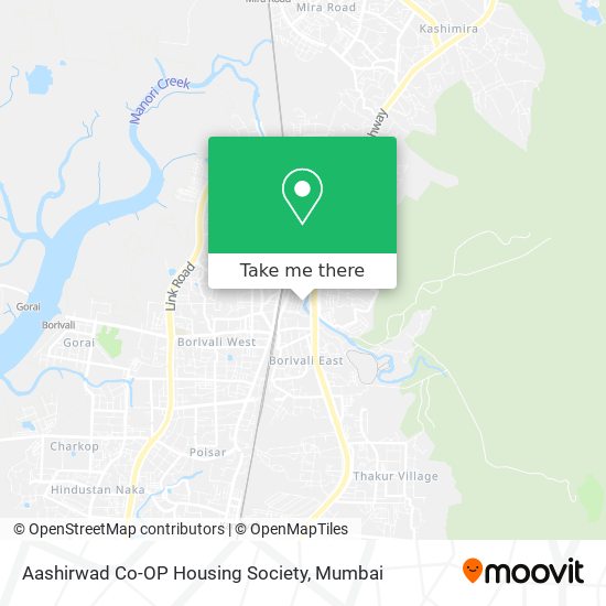 Aashirwad Co-OP Housing Society map