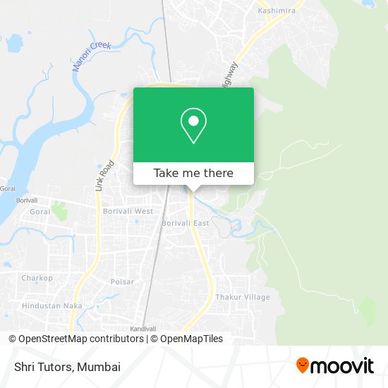 Shri Tutors map