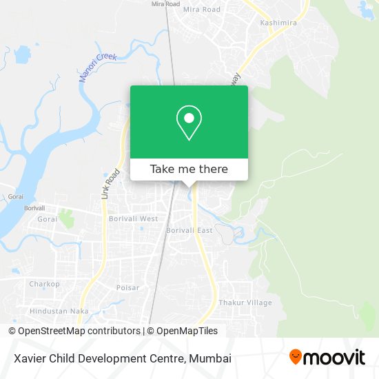 Xavier Child Development Centre map