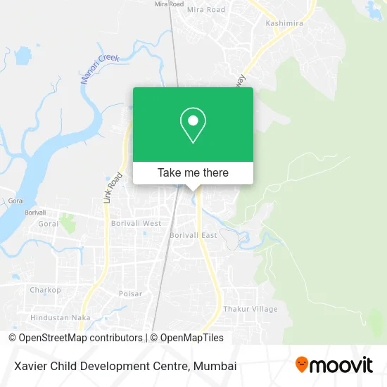 Xavier Child Development Centre map
