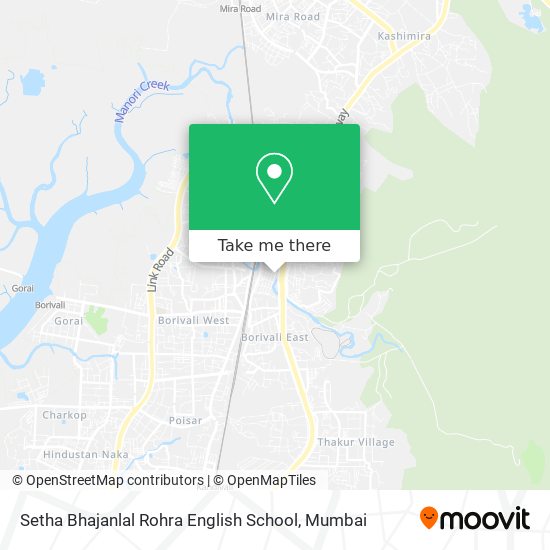 Setha Bhajanlal Rohra English School map