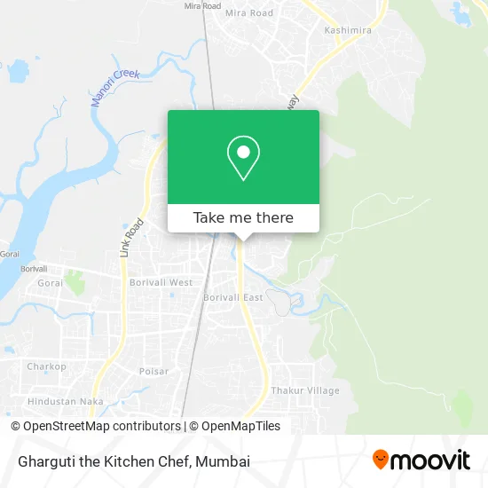 Gharguti the Kitchen Chef map