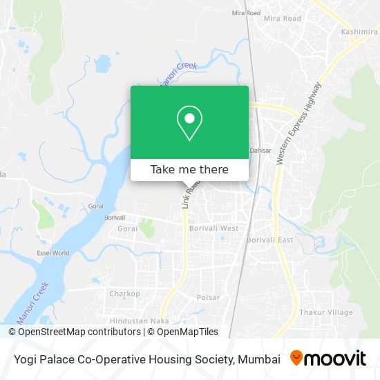 Yogi Palace Co-Operative Housing Society map