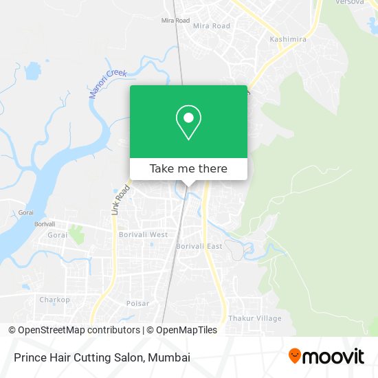 Prince Hair Cutting Salon map