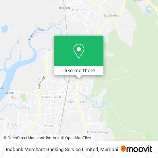 Indbank Merchant Banking Service Limited map