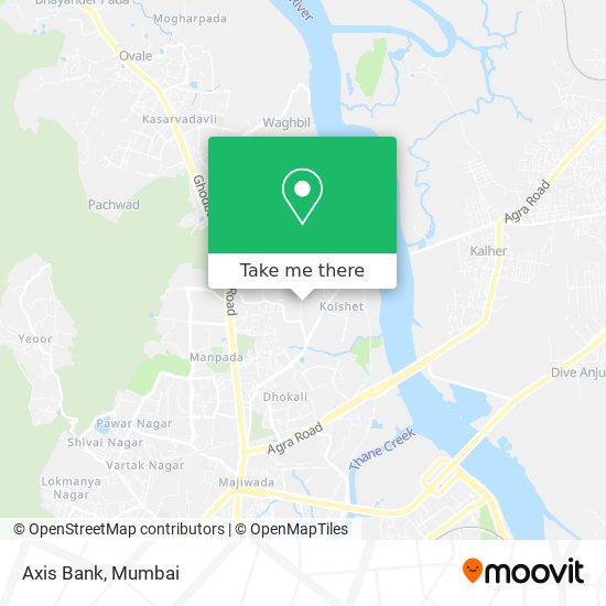 Axis Bank map