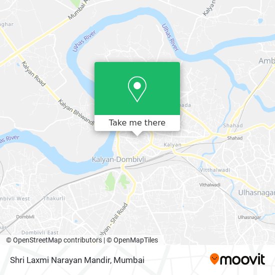 Shri Laxmi Narayan Mandir map